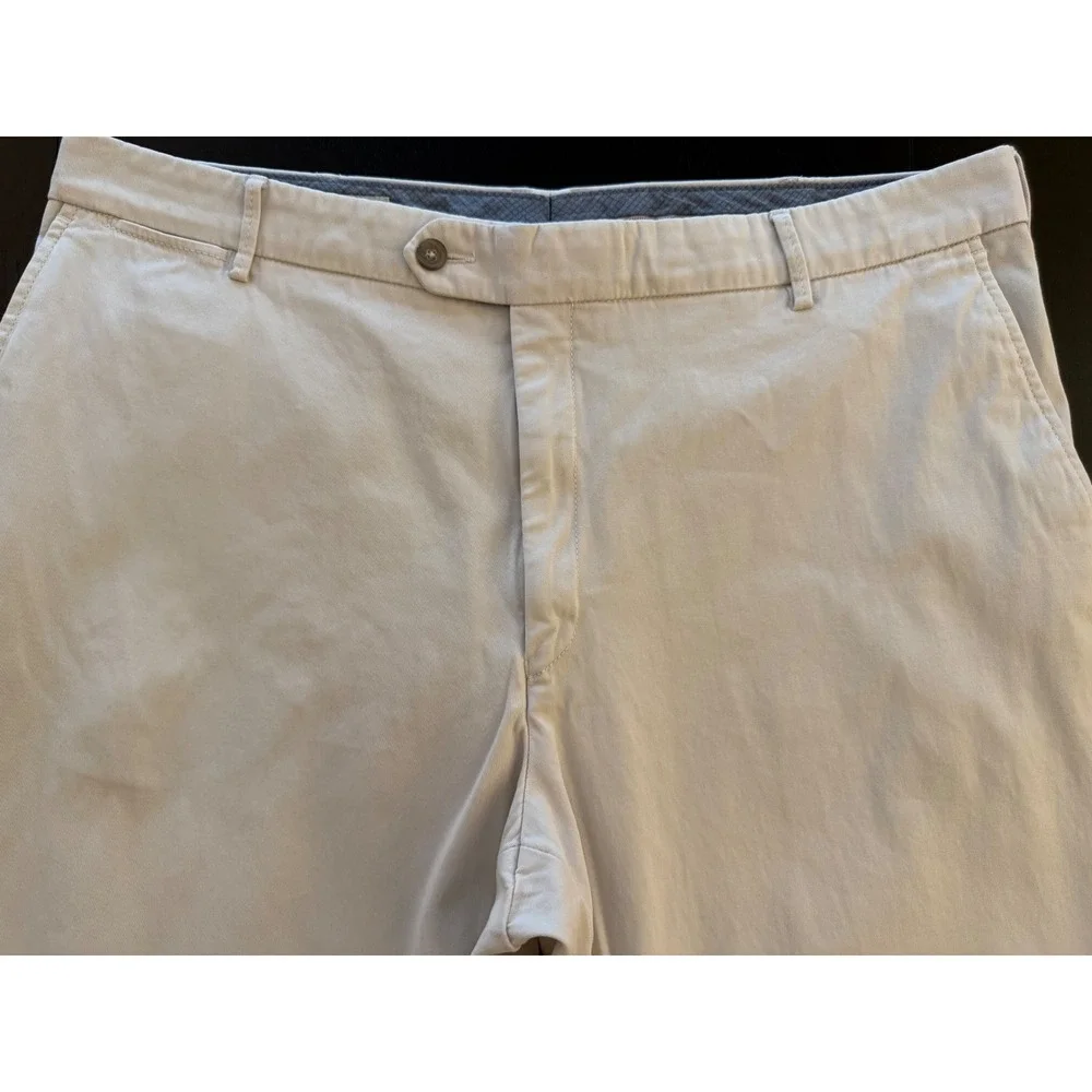 Ballin Mansfield‎ Pants Mens 38x28* Beige Relaxed Fit Pima Cotton Chino
